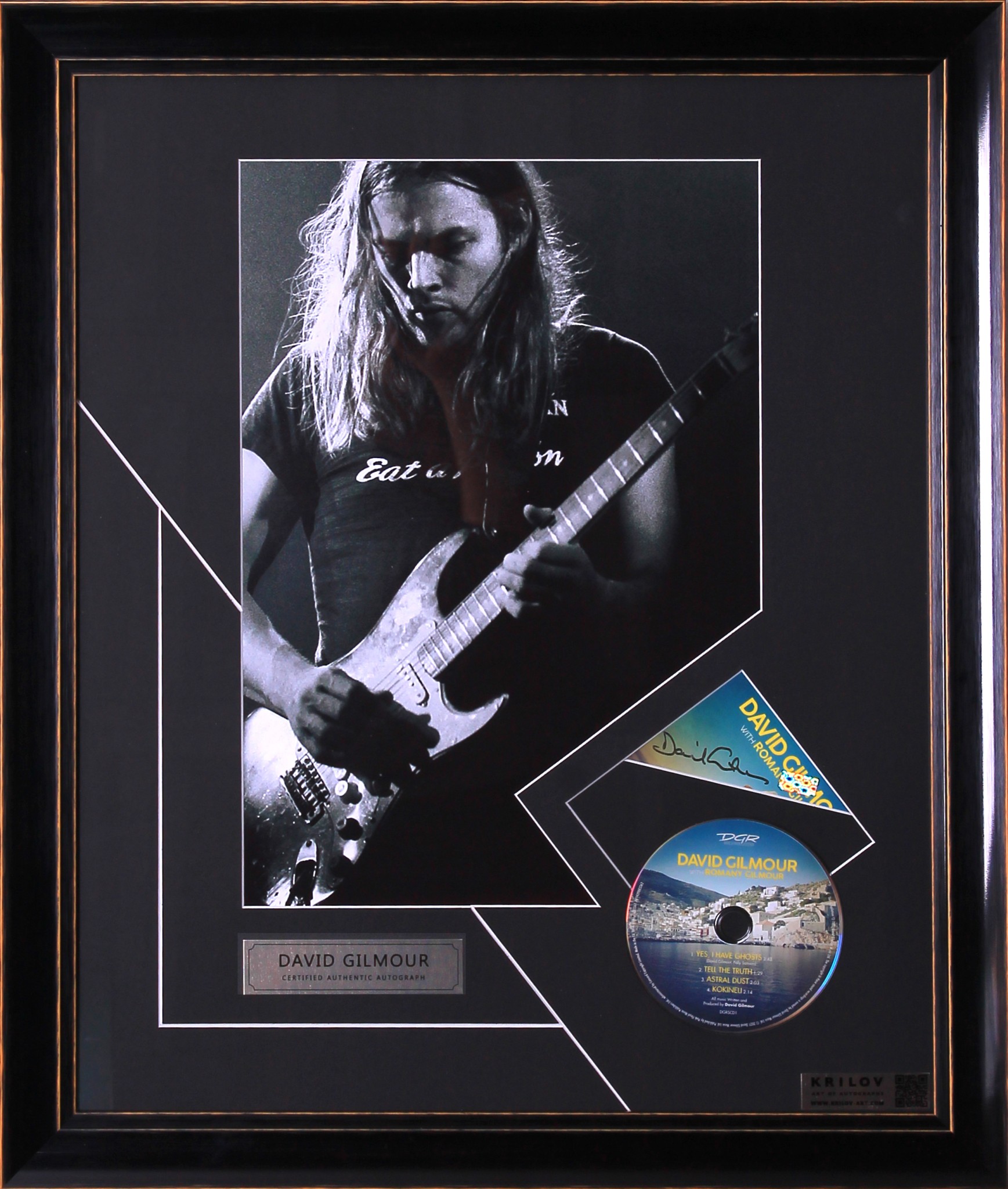 Автограф Девіда Гілмора