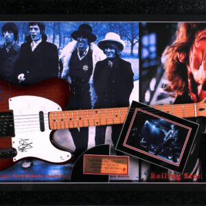 Автограф гурту “Роллінг Стоунз” ( Мік Джаггер, Кіт Річардс, Ронні Вуд, Ерні Воттс)
