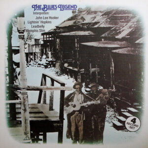 John Lee Hooker, Lightnin’ Hopkins, Leadbelly, Memphis Slim — The Blues Legend.4LP.