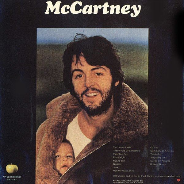 Paul McCartney — McCartney (1970)1 press.